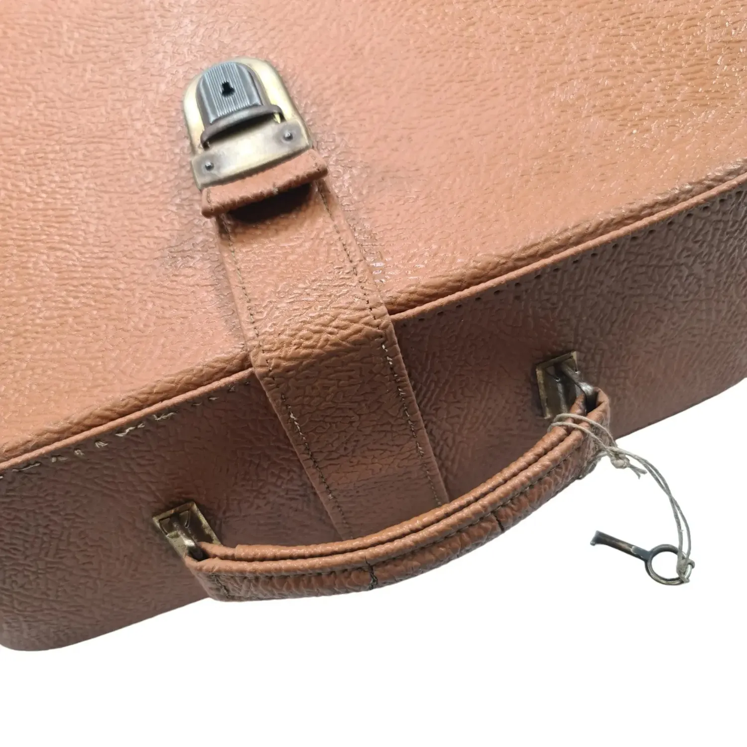 Original Leather Case for Erika 10, Typewriter Case with a Key