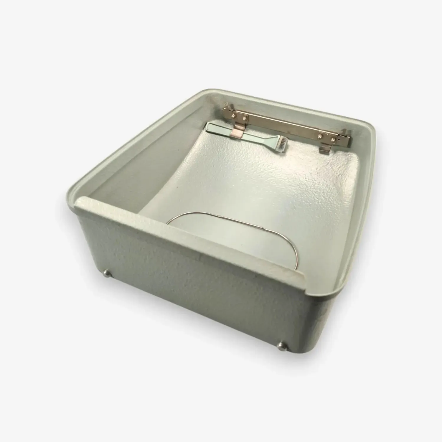 Original Greenish Gray Hard Case for Hermes 3000 Typewriter