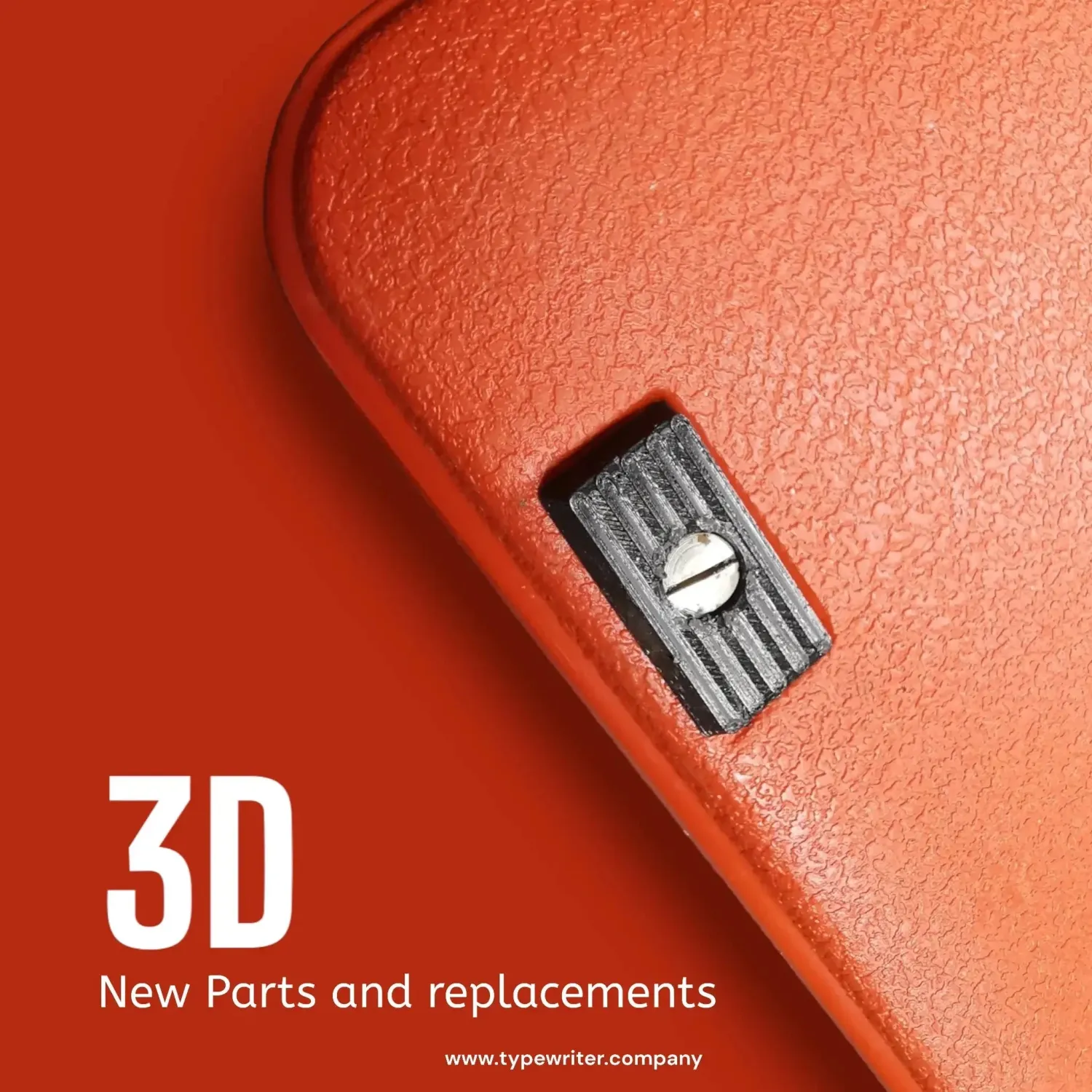 Hermes Baby / Hermes Rocket — Pomo derecho e izquierdo del Platen