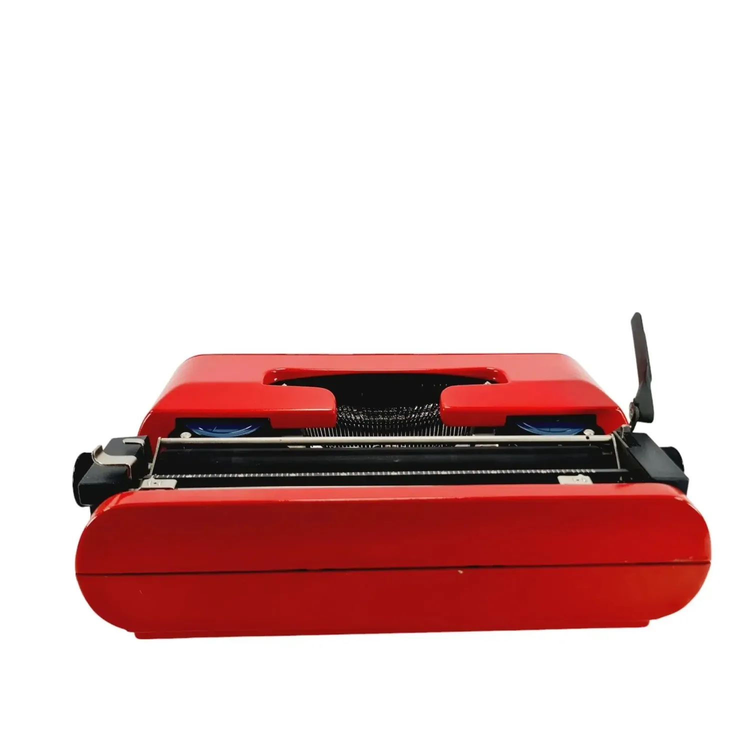 Olivetti Lettera 35 Typewriter, Red, Vintage, Manual, Restored