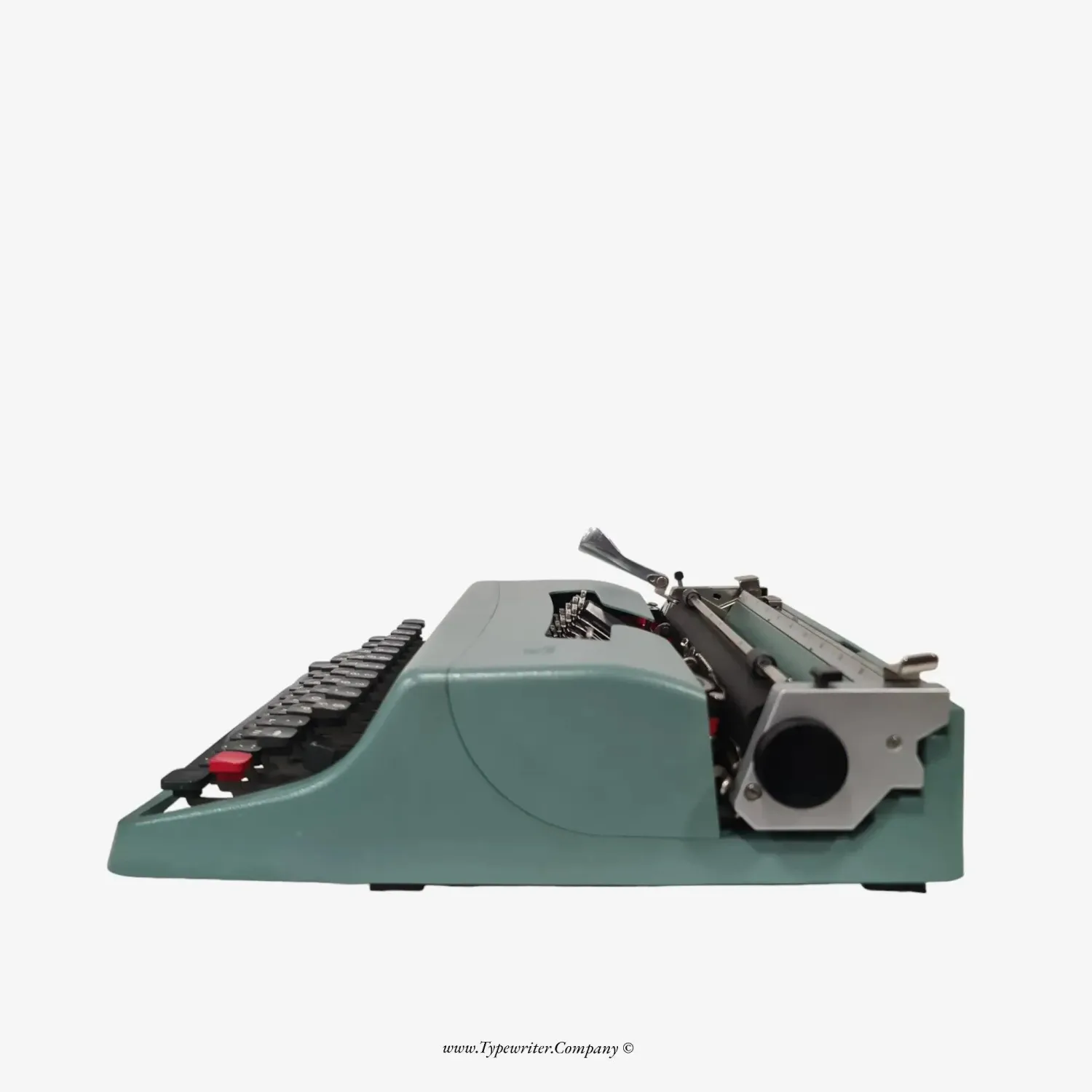 Olivetti Lettera 32 Typewriter with Accessories, Vintage Manual QWERTY