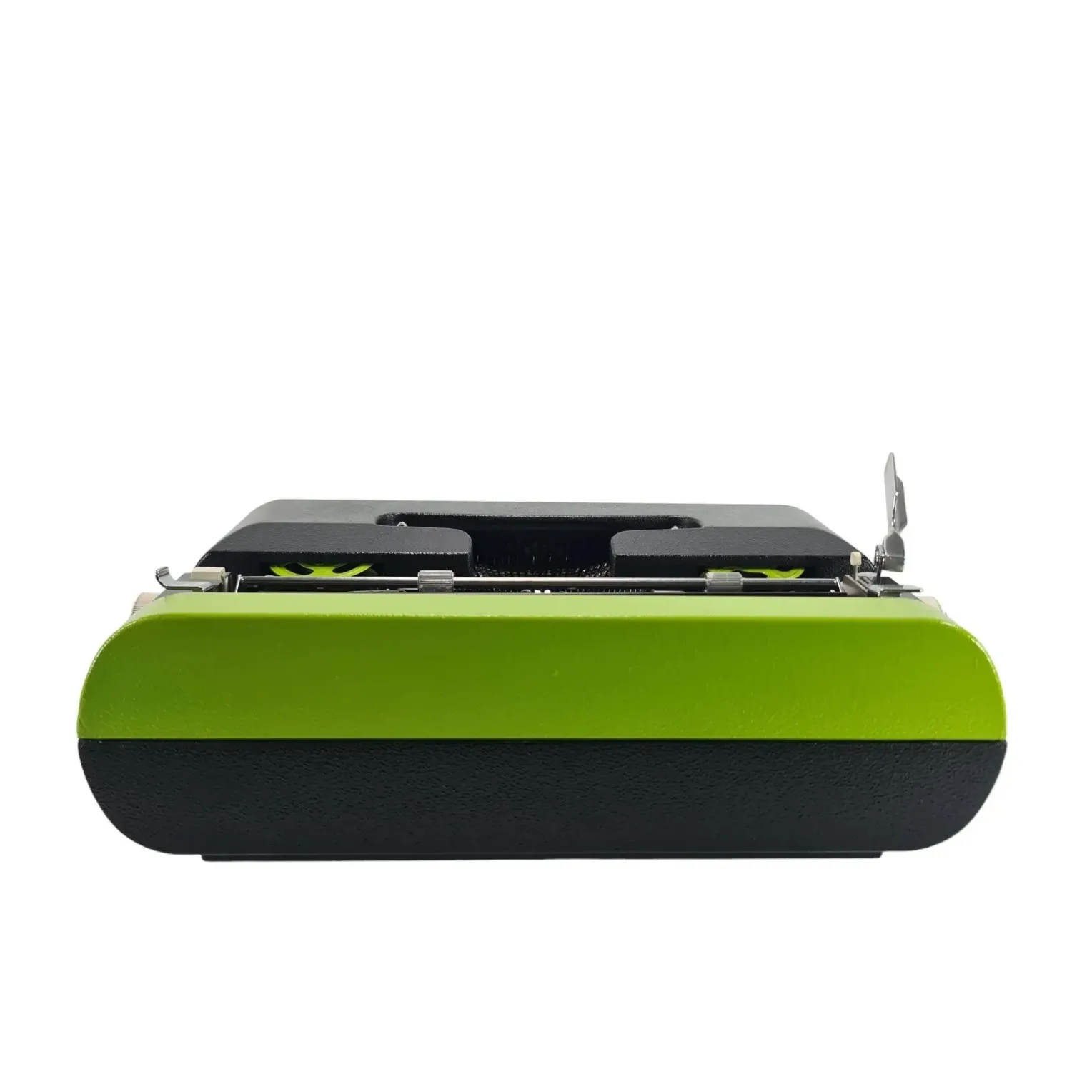 Olivetti Lettera 35 Black and Green Manual Vintage Typewriter Restored