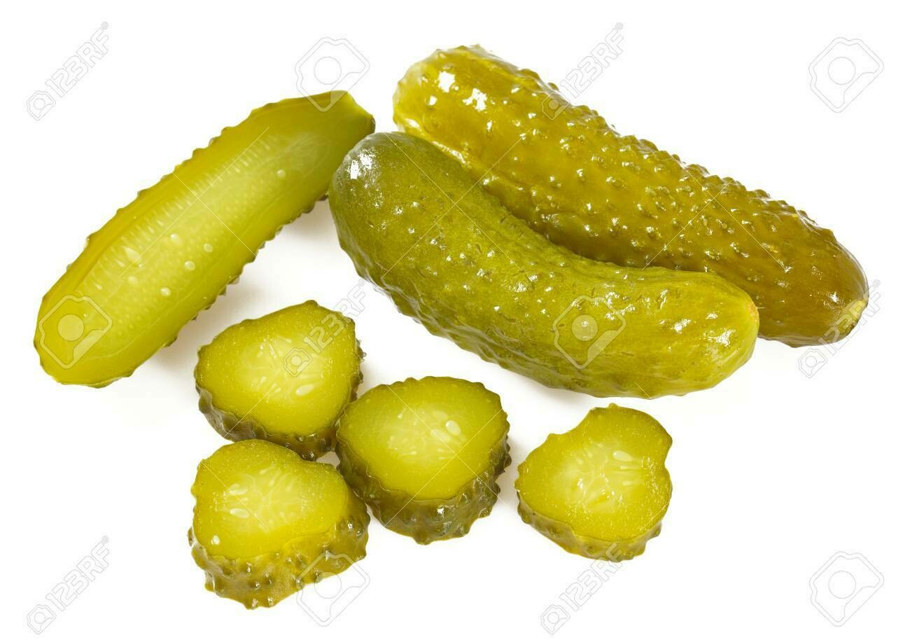 SLICED CUCUMBER PICKLE JAR