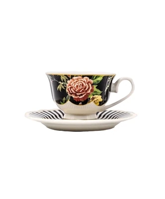 Botanica Rose Cup & Saucer