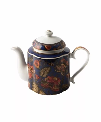 Blue Fern Teapot