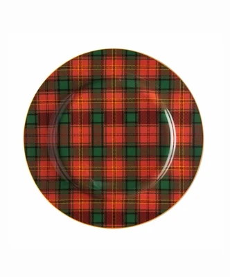Red Tartan Charger