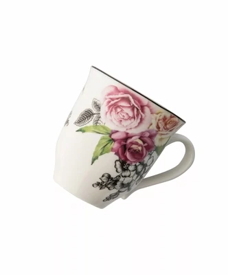Wavy Rose Mug