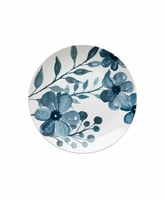 Blue Floral Charger