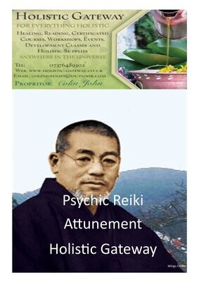Psychic Reiki Attunement Certificated