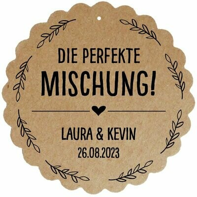 Geschenkanhänger Blume: Die perfekte Mischung! Geschenkanhänger Blume: Die perfekte Mischung!