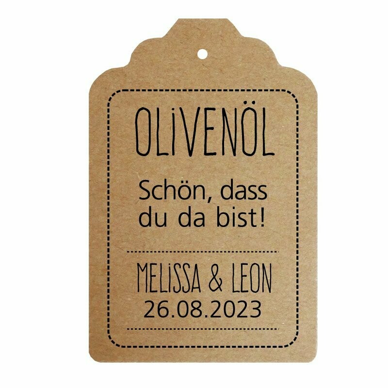 Geschenkanhänger Etikett: Olivenöl Geschenkanhänger Etikett: Olivenöl