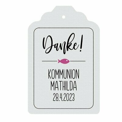 Geschenkanhänger Etikett: Danke! Geschenkanhänger Etikett: Danke!
