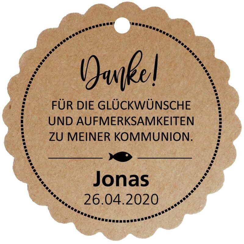 Geschenkanhänger Blume: Konfirmation/Kommunion DANKE! Geschenkanhänger Blume: Konfirmation/Kommunion DANKE!