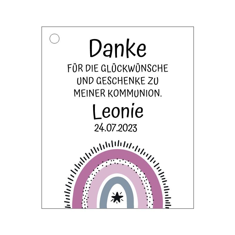 Geschenkanhänger: Kommunion/Konfirmation/Taufe Geschenkanhänger: Kommunion/Konfirmation/Taufe
