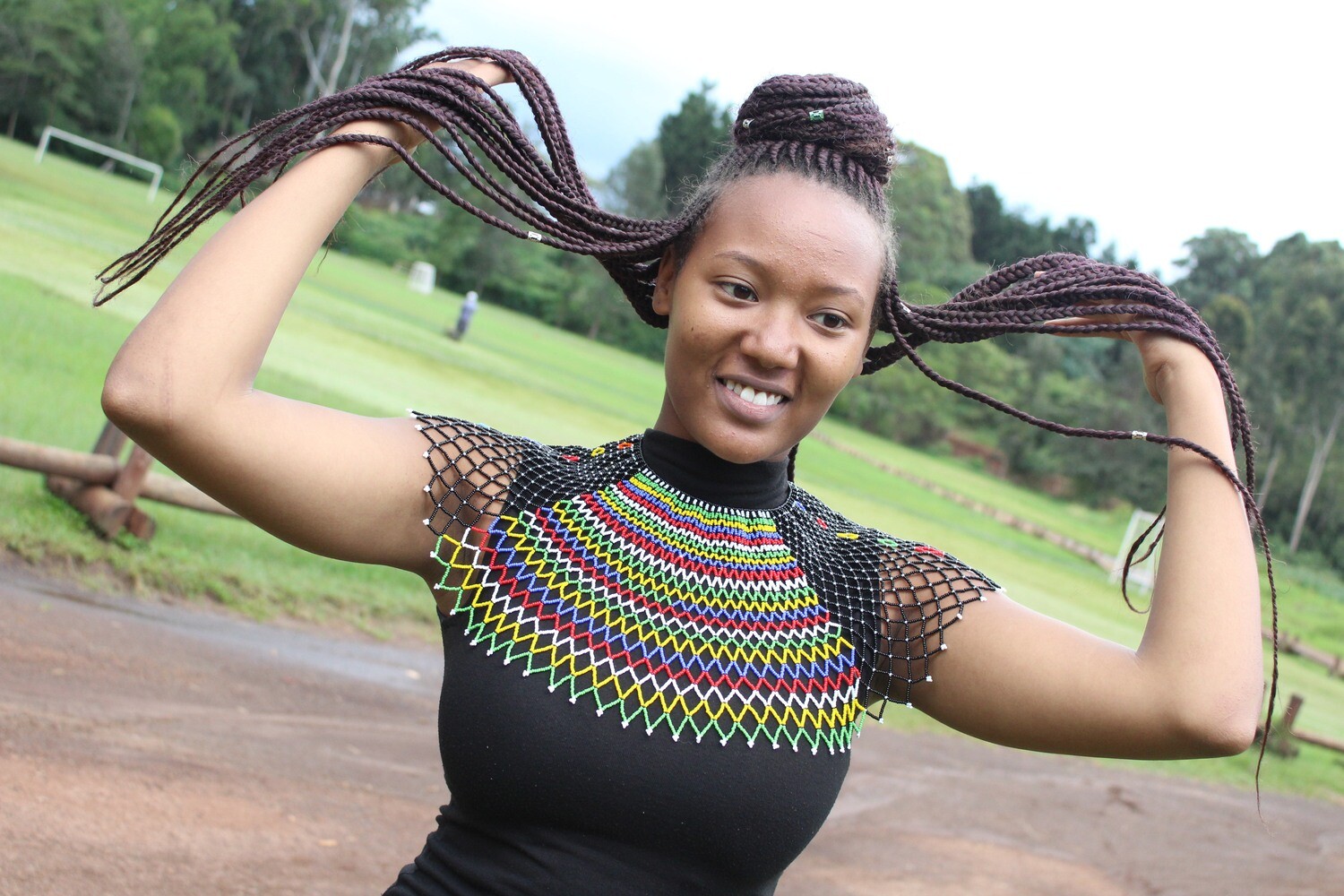 Web-Necklace | Skatter Necklace | African beaded necklace