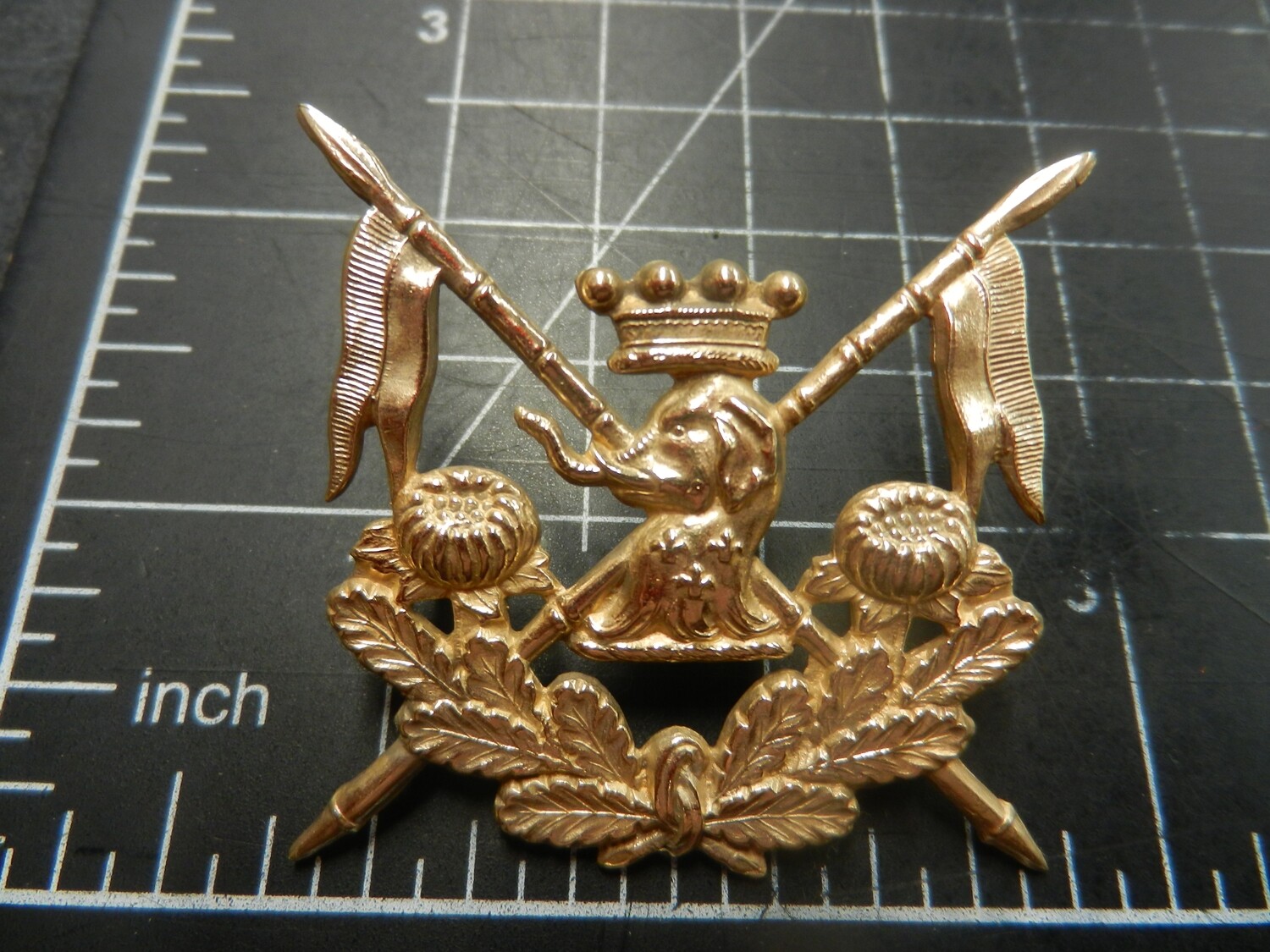 NSW Lancer Regiment, Slouch hat badge 1895-1903 Pre-federation.