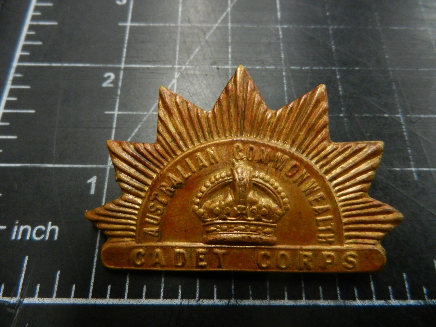 Australian Commonwealth Cadet Corps, Hat badge 1900-1912