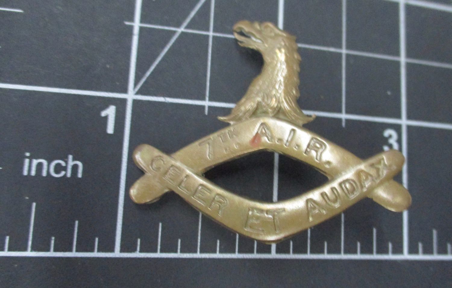 7th Australian Infantry Regiment, cap badge1900-1912