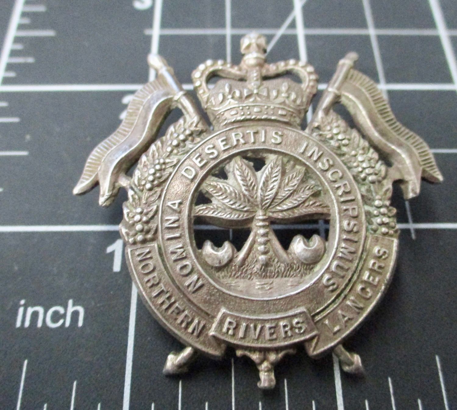 15th Northern River Lancers 1953-60. hat badge.