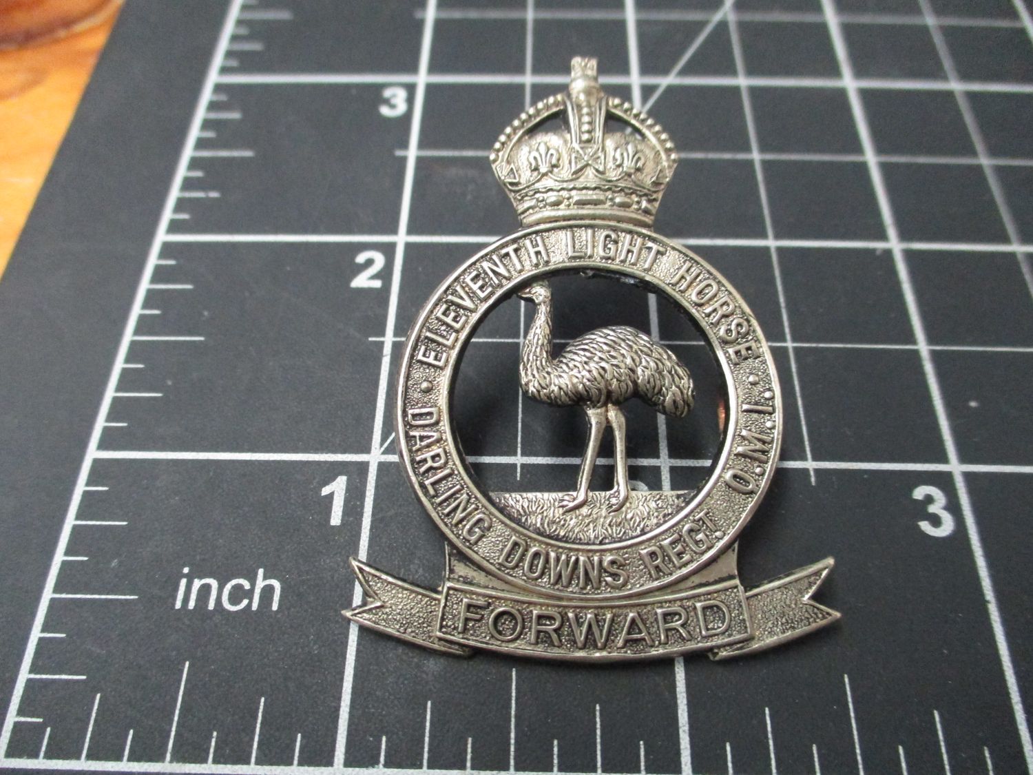 11th Light Horse 1930-42 Hat badge.