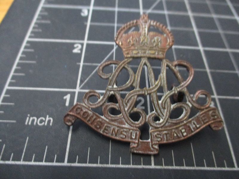 Royal Australian Artillery Hat Badge 1912-1918
