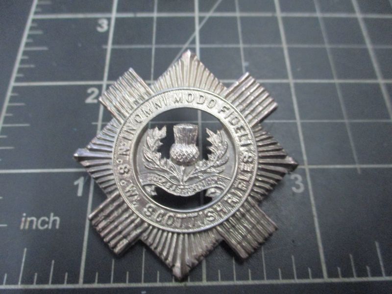 30th Infantry Battalion N.S.W. Scottish Rifles 1930-42 hat badge SCARCE