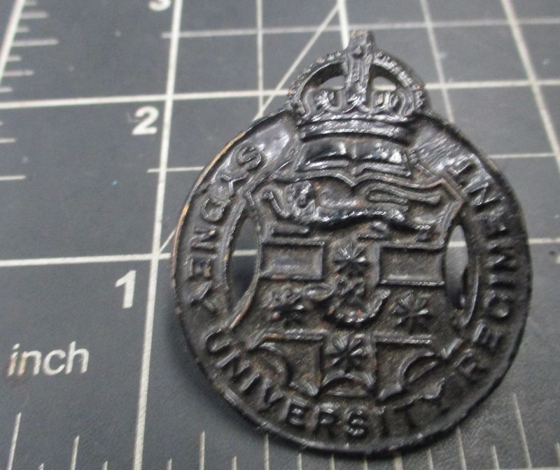 Sydney University Regiment  1948-53.  Cap badge