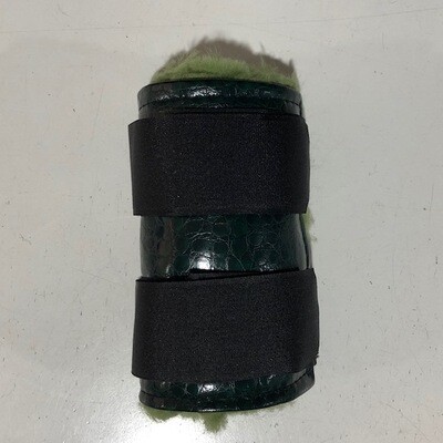 Sheepskin Vinyl Paddock Boots (Small Pony)