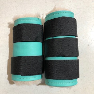 Sheepskin/Vinyl Paddock Boots (Pony)