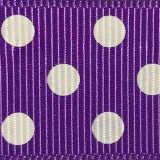 Purple/White Dots