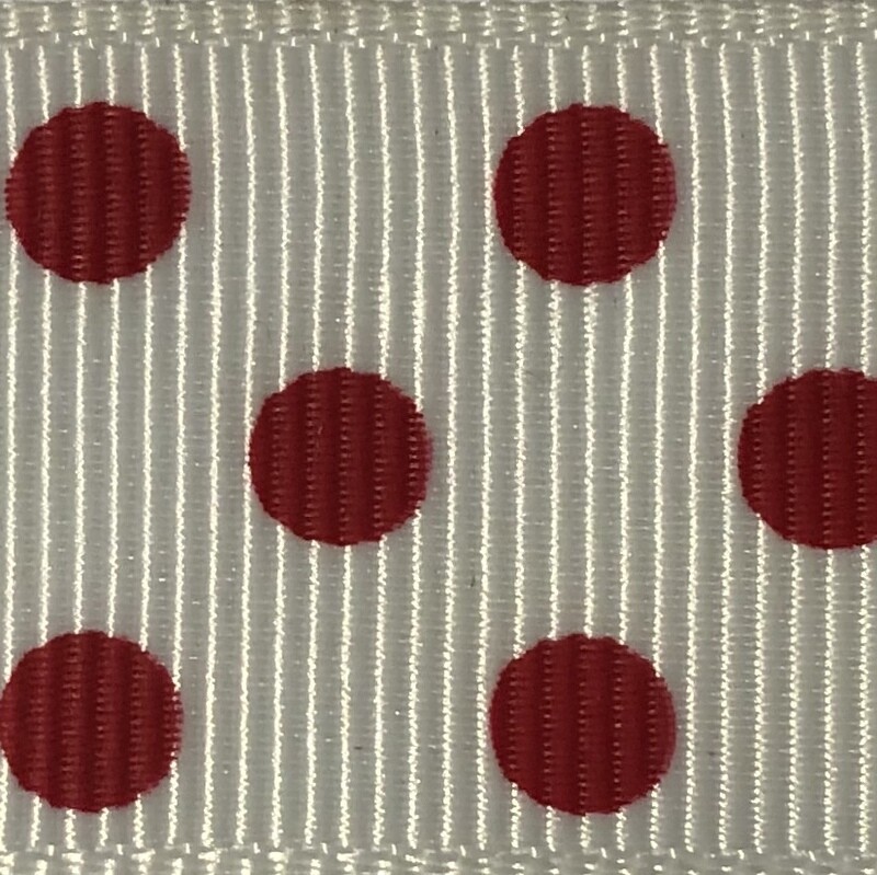 White/Red Dots