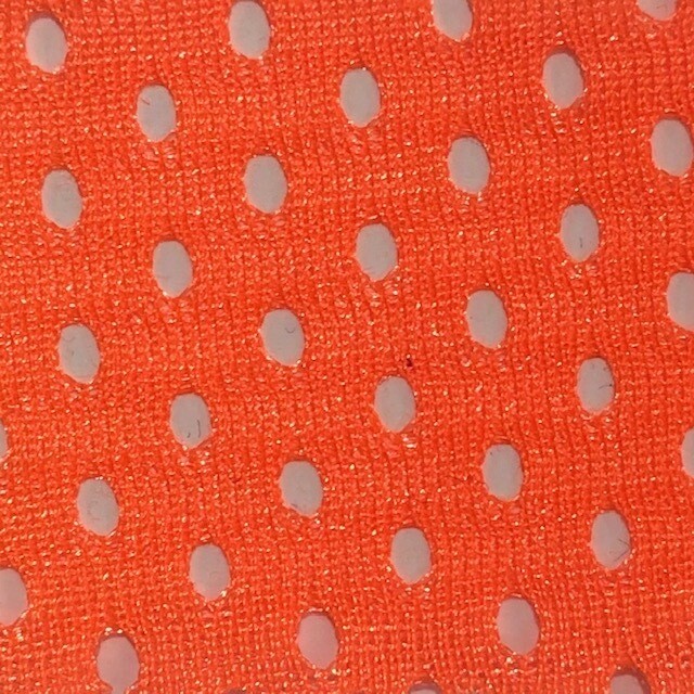 Fluro Orange Airmesh