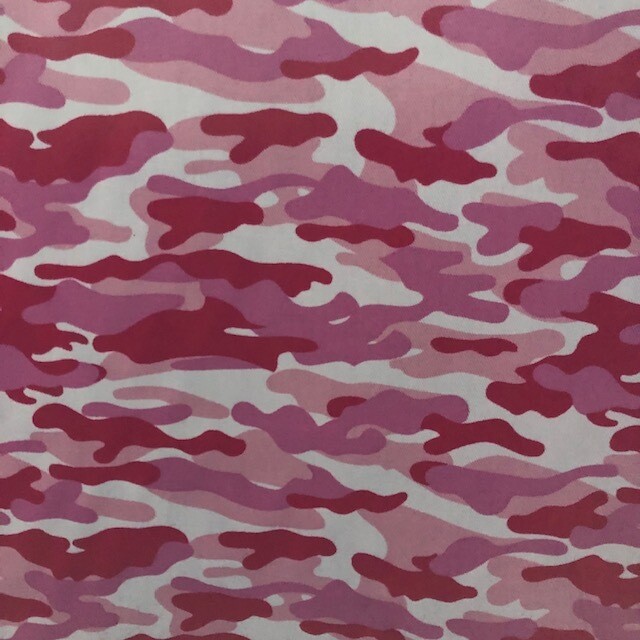 Pink Camo Cotton