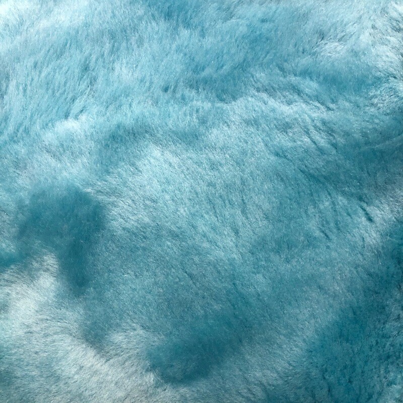 Pale Blue Sheepskin