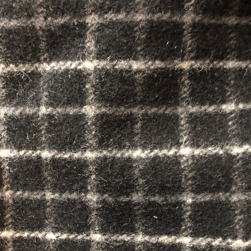 Black Collarcheck Kersey
