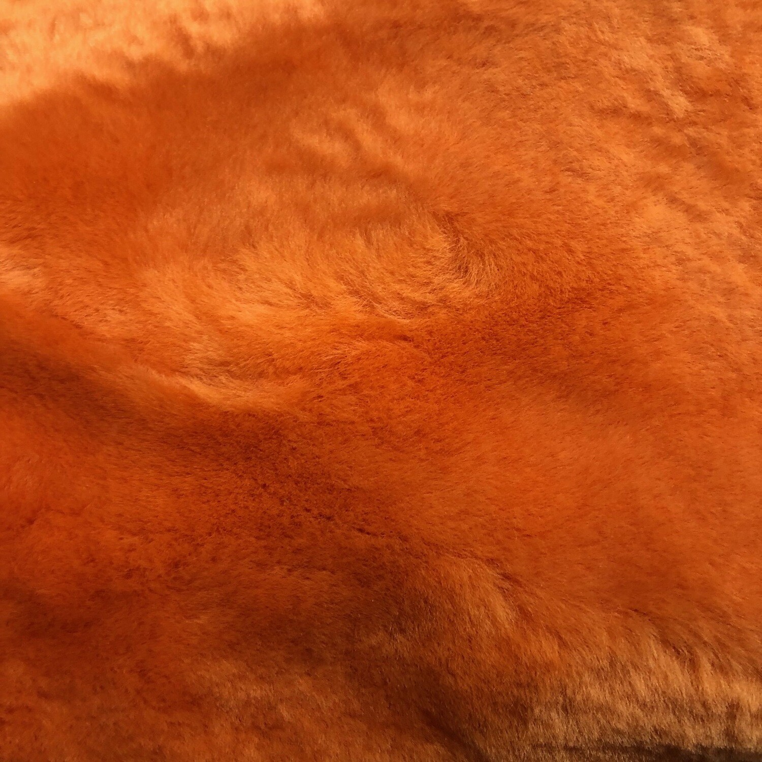 Orange Sheepskin