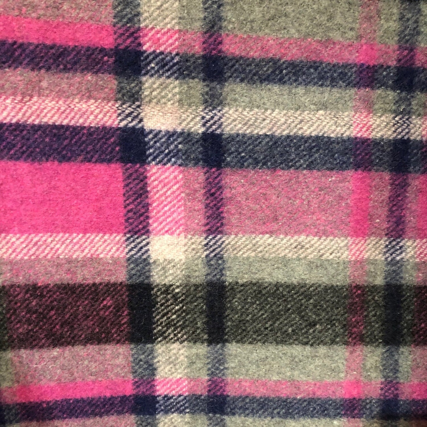 Pink/Grey Check Kersey