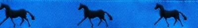 Horse Binding- Aegean/Navy Horse