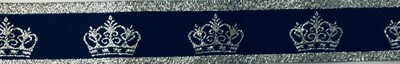 Navy/Silver Crown