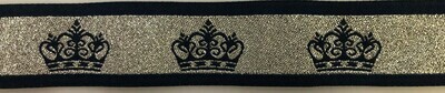 Silver/Navy Crown