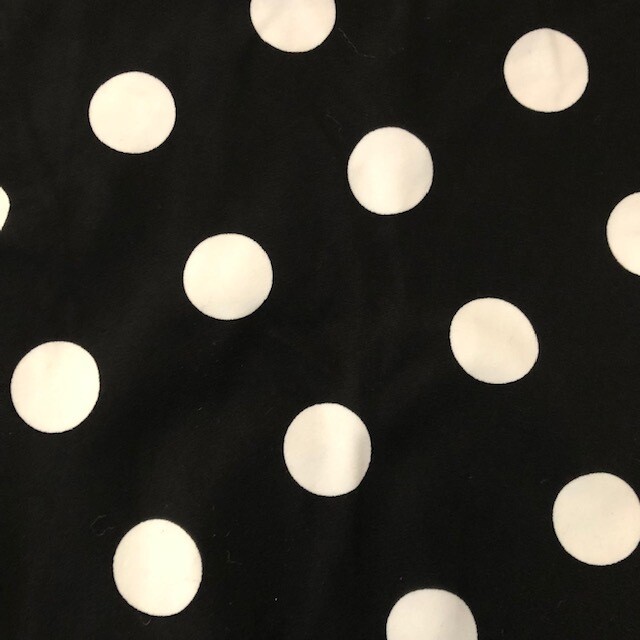 Black with White Dots