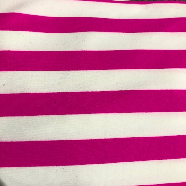 Pink/White Stripe