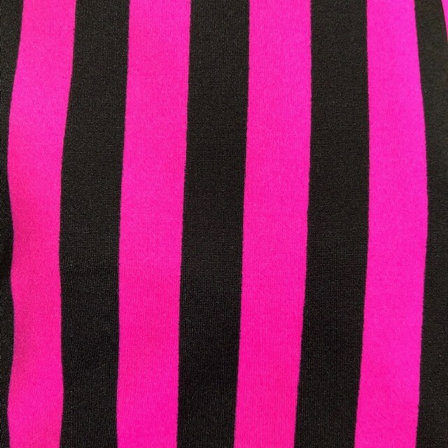 Pink/Black Stripe