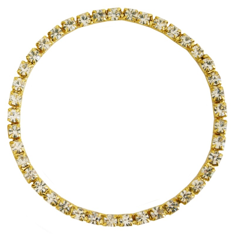 60mm Clear Single Row Ring