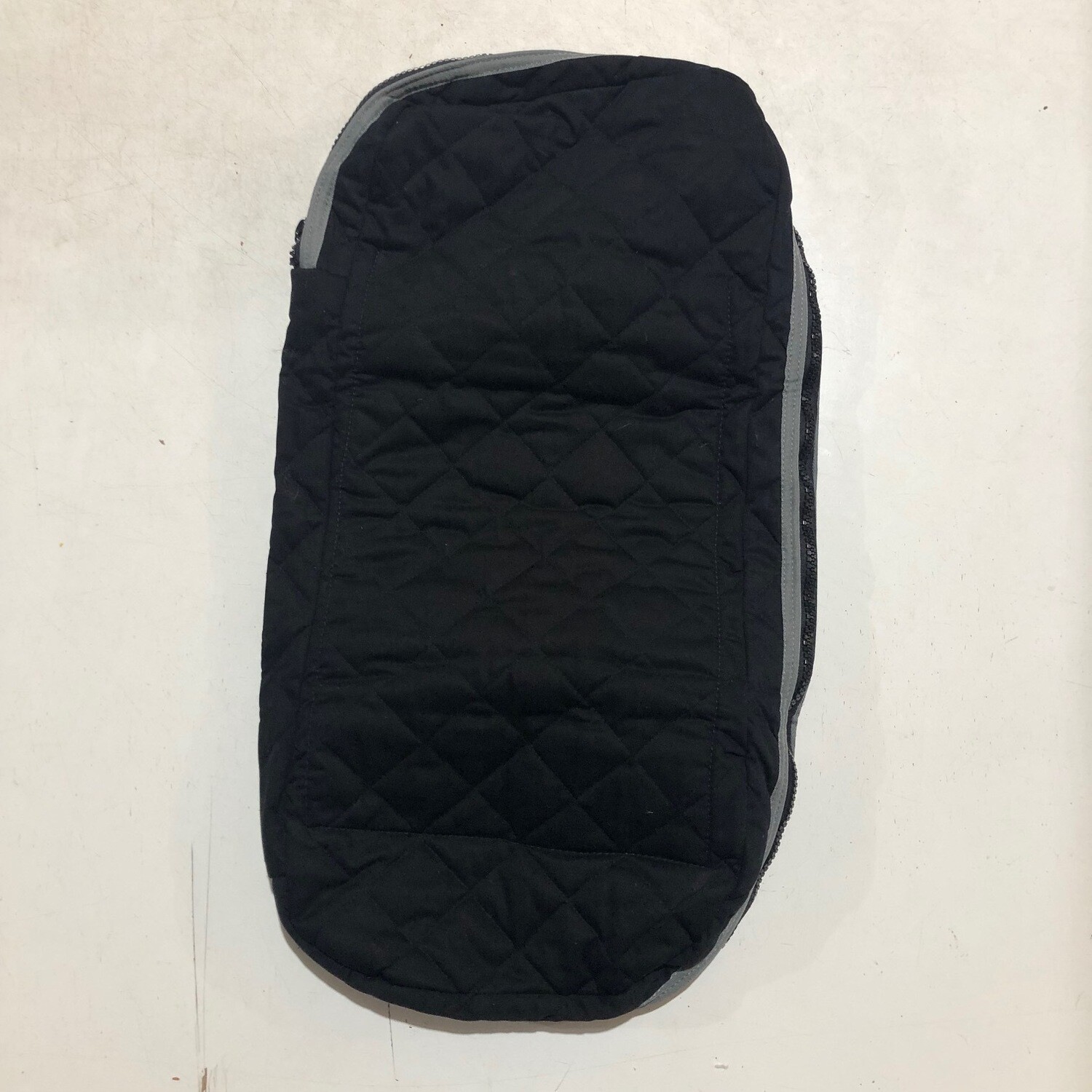 Bridle Bag - Quilted Black/Grey