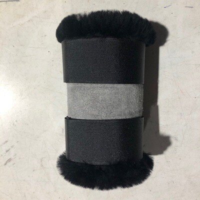 Sheepskin Paddock Rolled Boots (Small Pony) - Pair only