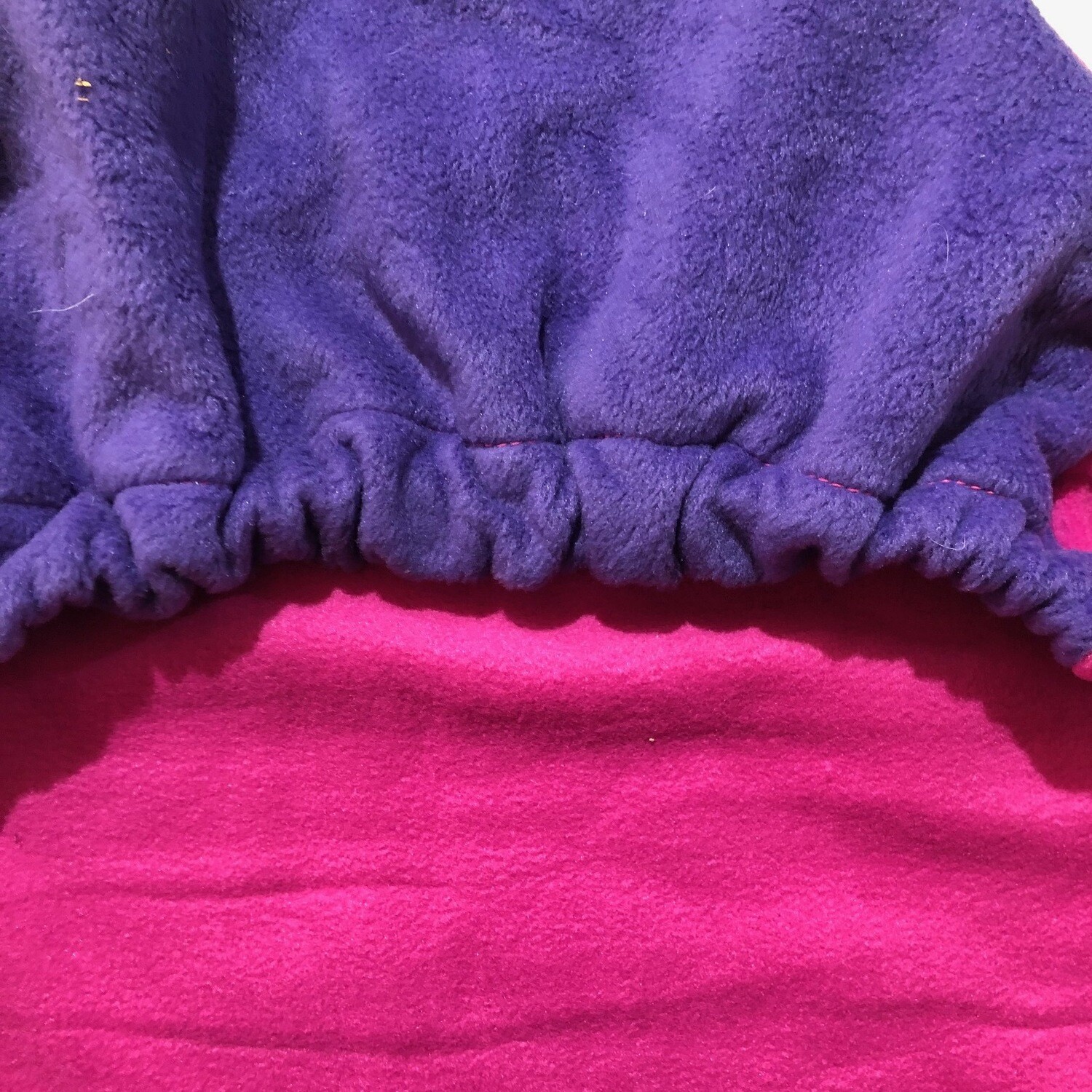 Polar Fleece Saddle Cover - Pink/Purple