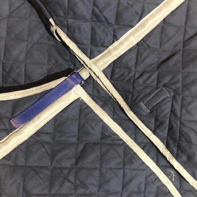 5'3 Quilted Paddock Rug - 2 tone