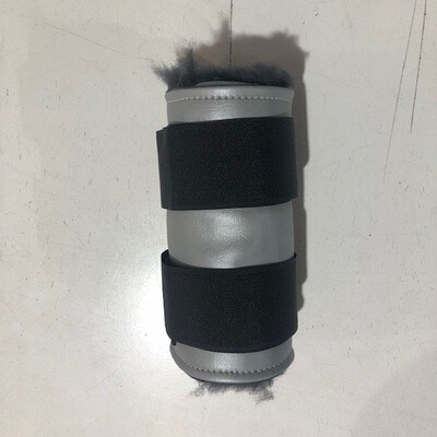 Sheepskin Vinyl Paddock Boots (Pony)