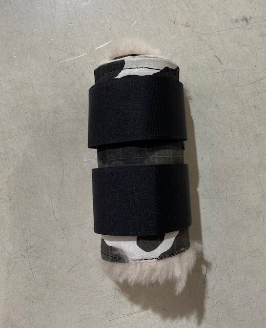 Sheepskin Canvas Paddock Boots (Small Pony)